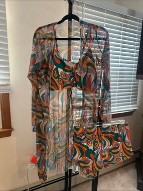 SHEIN XL 3 Piece bathing suit.